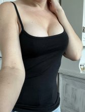 Summer days call for braless vests