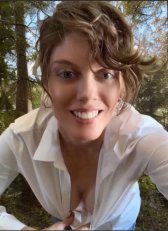 Chilling in the backyard away from prying eyes