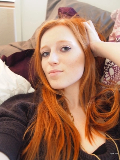 Redhead depraved girl