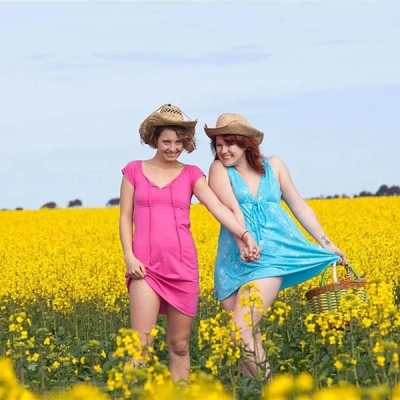 Picnic of young lesbians