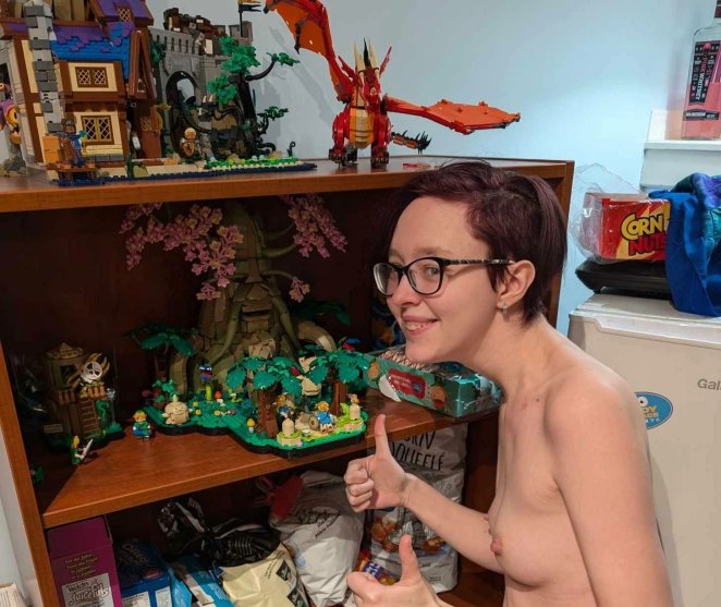 Nerdy Girl in her Element