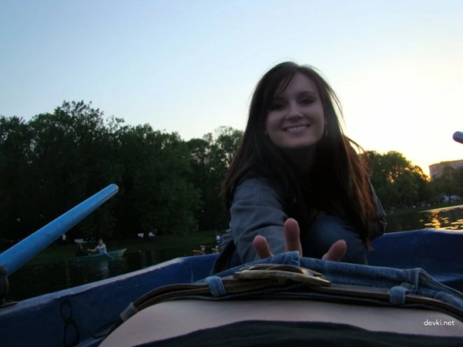 A beautiful girl has sex