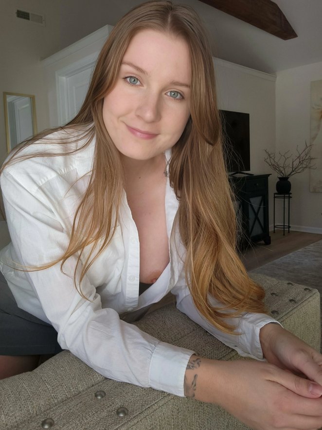 Peek-a-Boo: The Tiniest Glimpse Down My Blouse