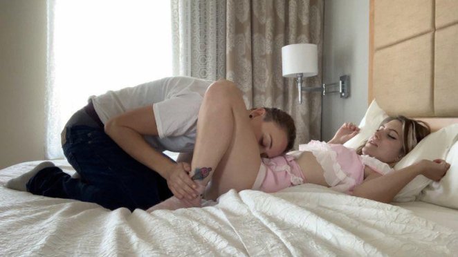 Pure bliss when her skins on mine