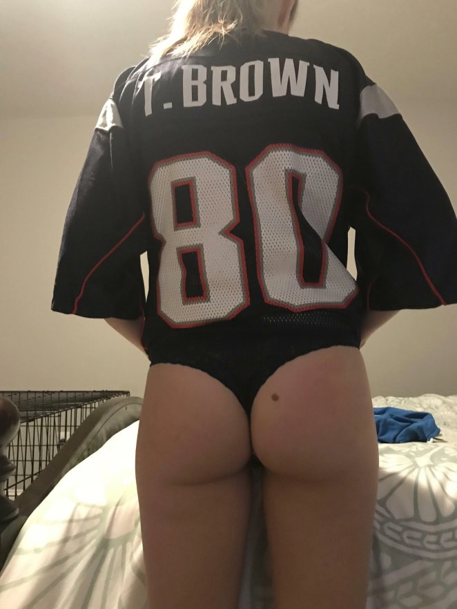 Glad to Spot a Northeast Jersey on Super Bowl Sunday!