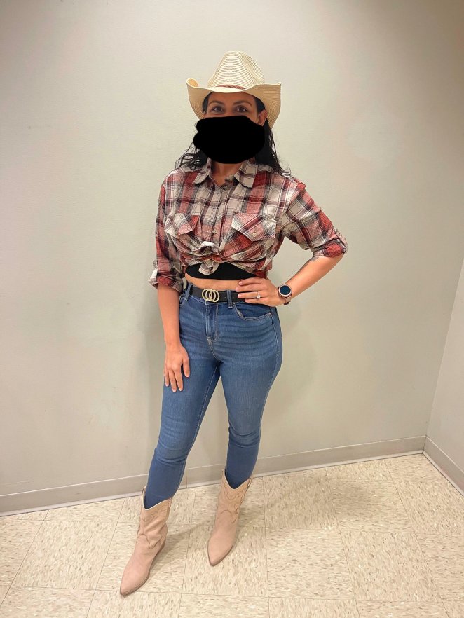 Grateful to my husband for sacrificing his ticket so my bull could join me at the Jelly Roll concert, excited for what awaits at his penthouse.