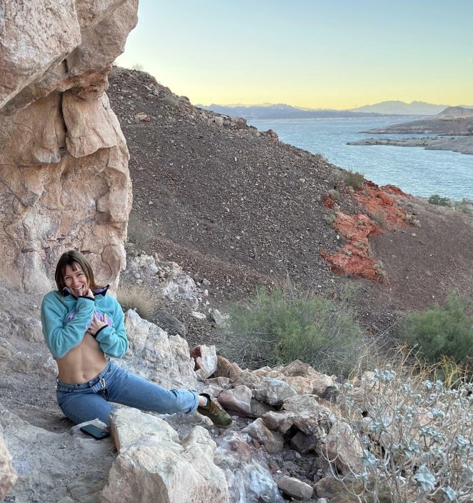 Delighted with this secluded little campsite?