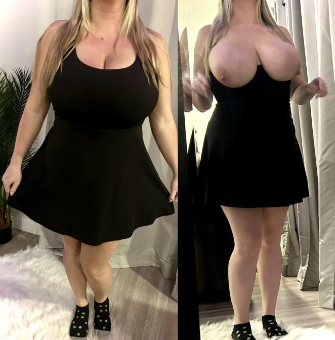 My little black dress struggles to contain me