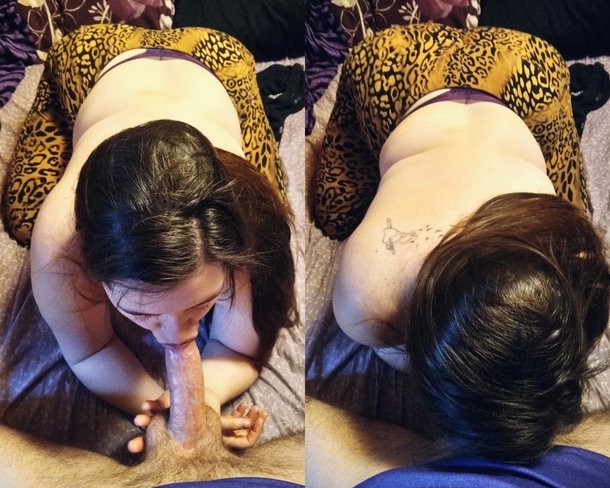 Do you have a big booty wife who cares for your balls and can suck all of your cock