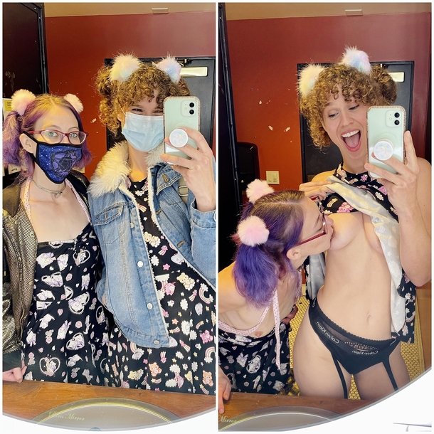 What girls really do in the bathroom MILF