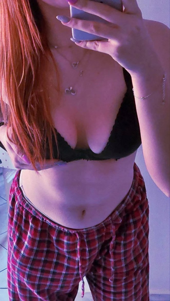 Is your wife going to be upset if I bend over like this?