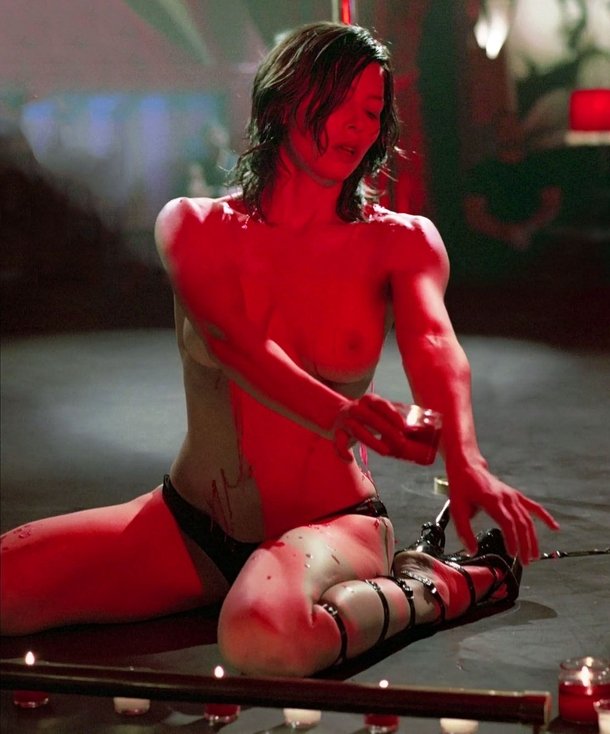 Jessica Biel in Powder Blue