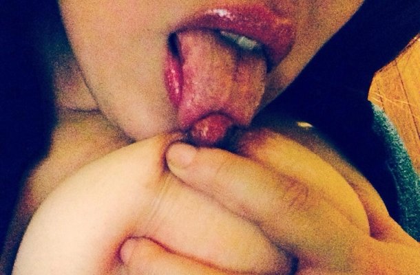 This nipple lick is or all my followers who comment on my posts