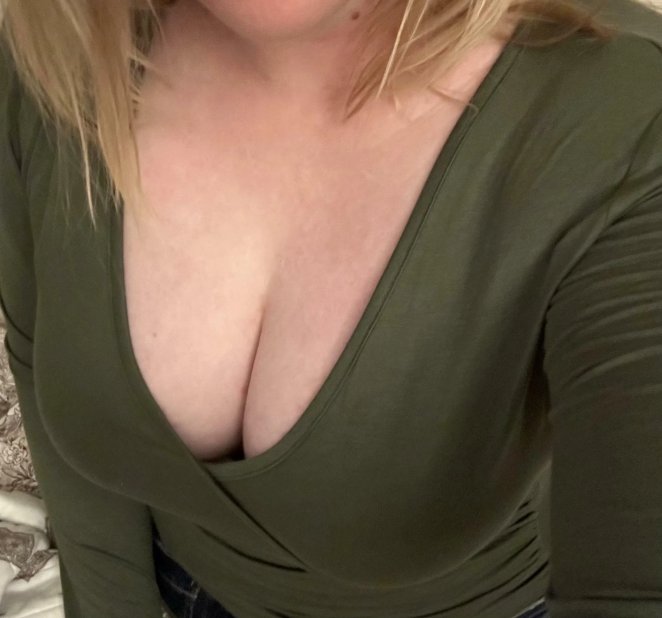 Purchased this blouse for work, but my bust may make it too revealing