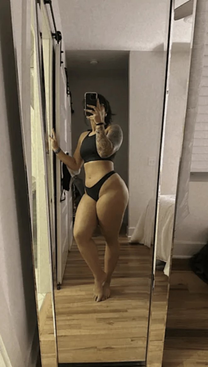 Inked Cuban Queen Flaunts Her Curves