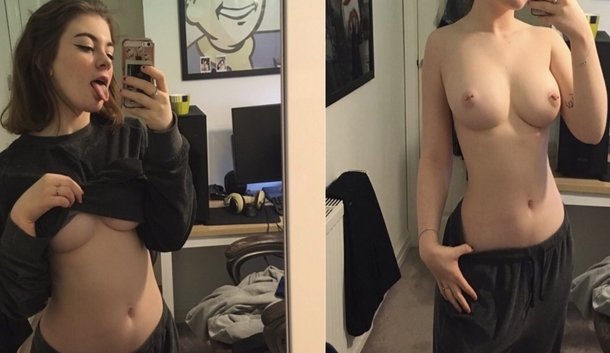 Pierced Brunette Teem