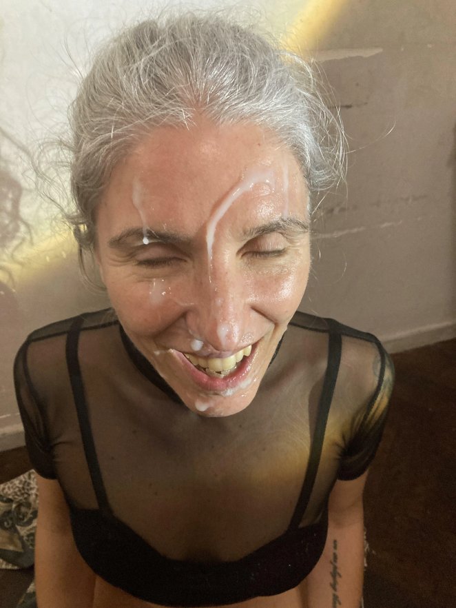 Cover my face in your cum over and over, please [46]