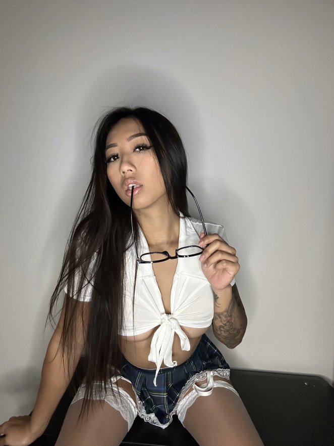 This mischievous student craves a firm rod