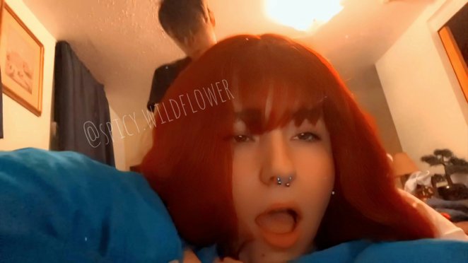 My BF is at work and my friend came over, figured I show my BF the fun I'm having while he's out. I think my BF should be out more often with how much I enjoy my friends stretching me out