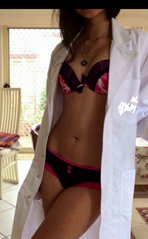 Lets go analyse my pussy in the lab