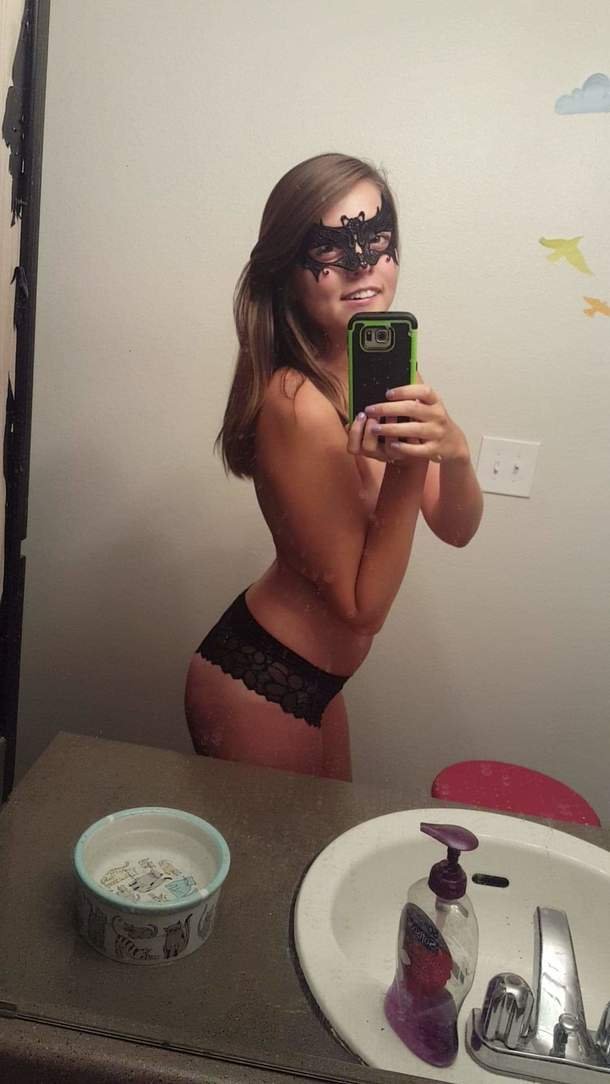 My wife can rock the hell outta a mask