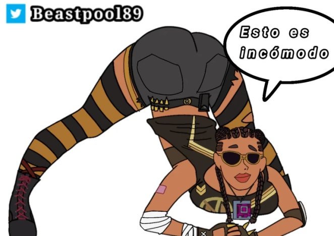 Kiara k.o jacko pose