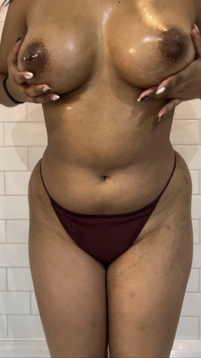 Would you like to kick off your day with a busty brown-skinned teen?