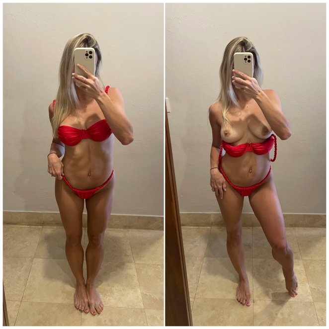 I adore this swimsuit, but I'd rather be on a clothing-optional beach