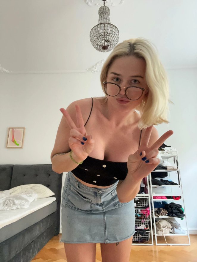 My new glasses give me a mischievous look