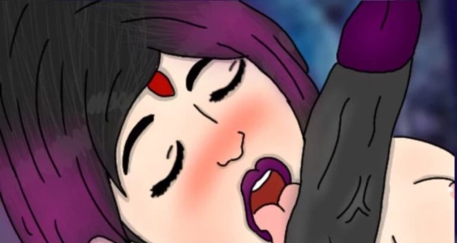 Raven Rebirth sucks Raven Dick