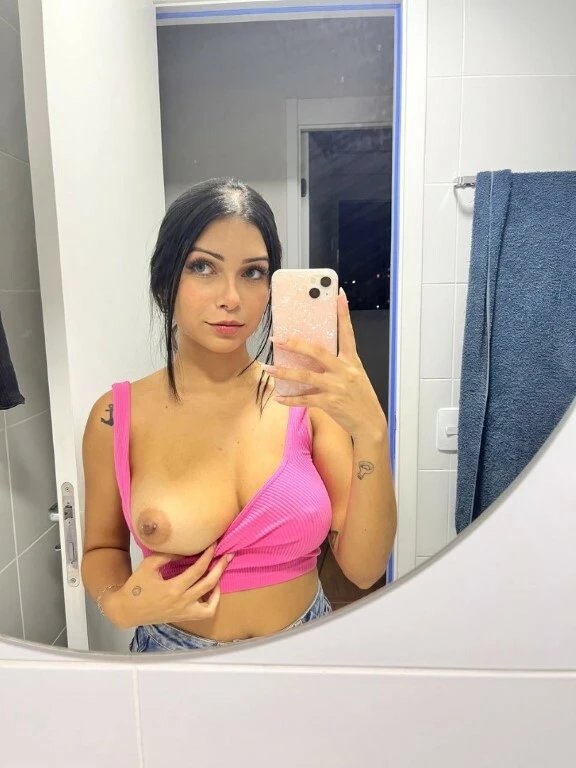 Attending a University Lecture Braless