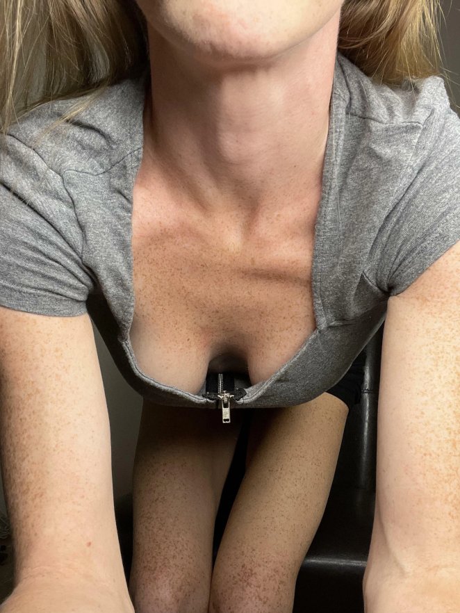 Adoring all my freckles - hoping you think they're cute