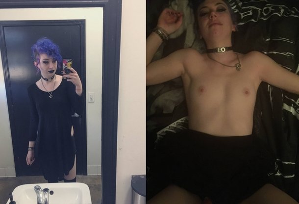 ever wonder what that cute alt girl looks like in your bed