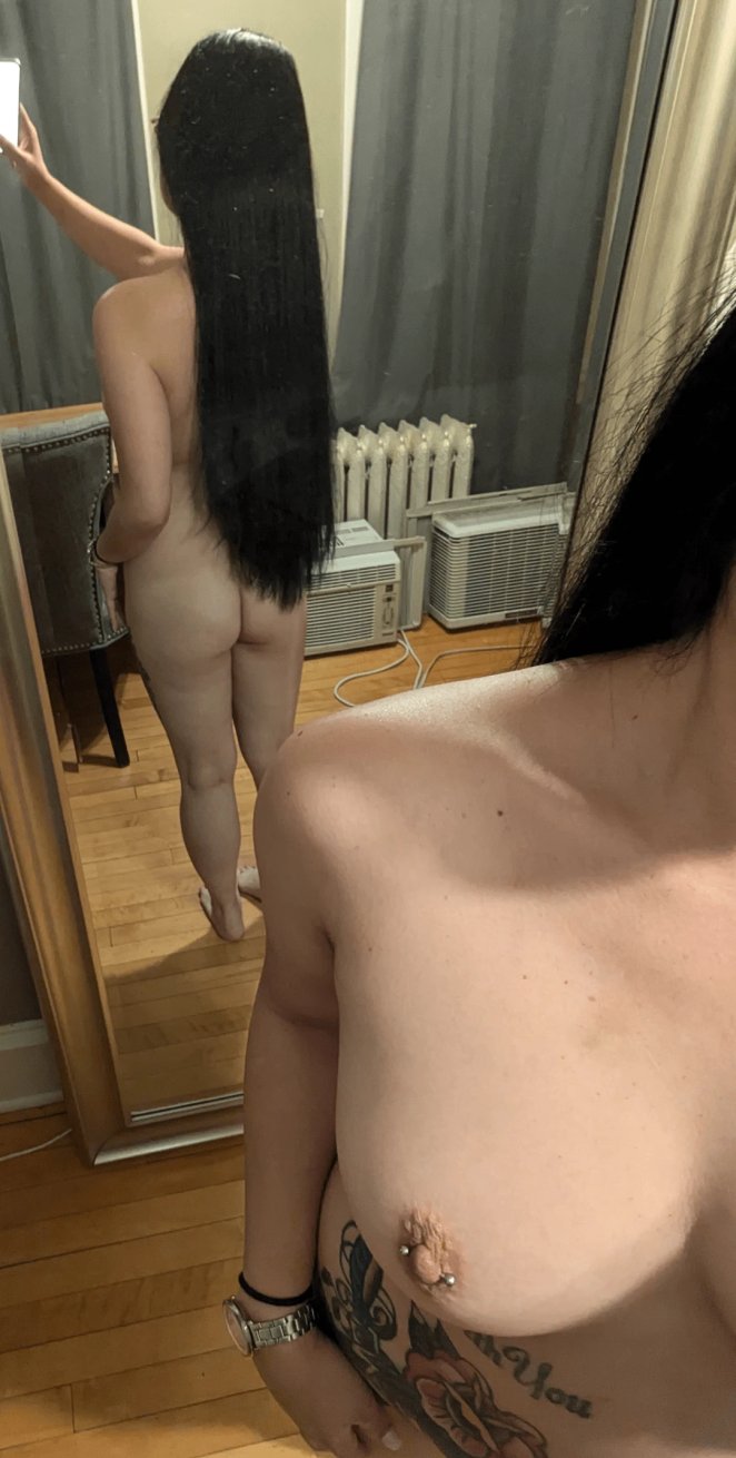 Freshly washed locks