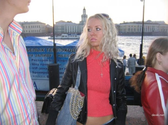 Young couple after a night club