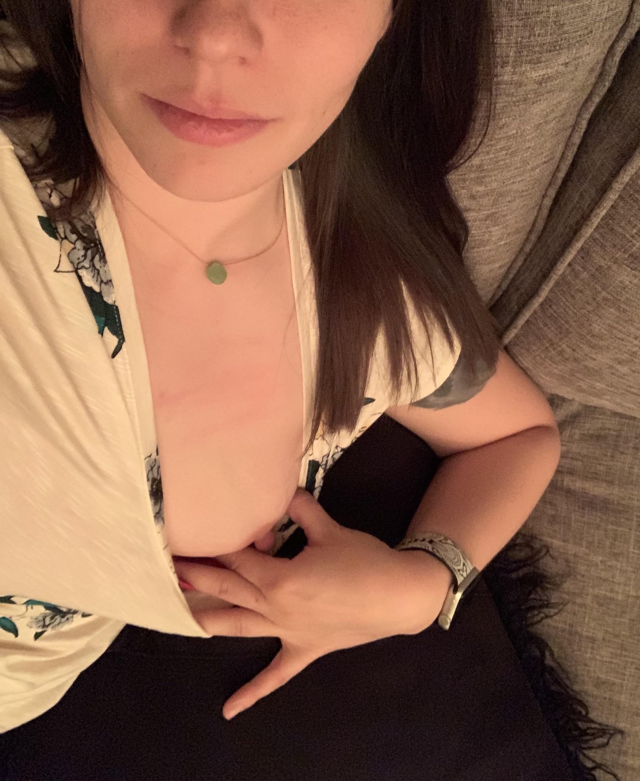 Drunk at a party and showing of my nipples