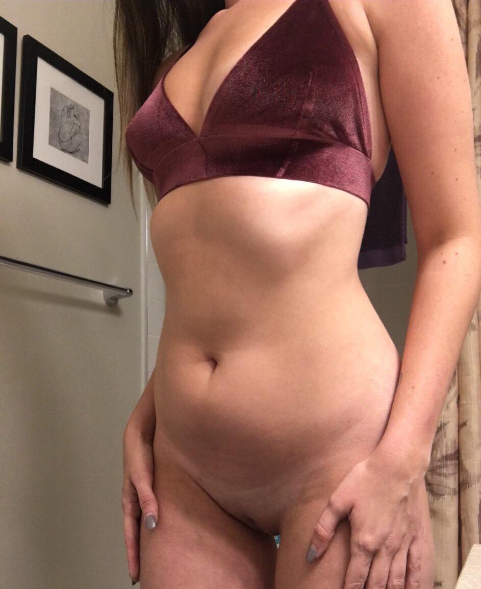 eeling sexy in my new suede bra tonight.