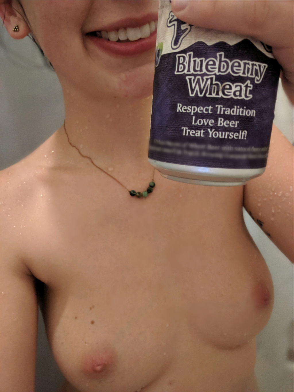 I love beer and showers, and I'm always a treat