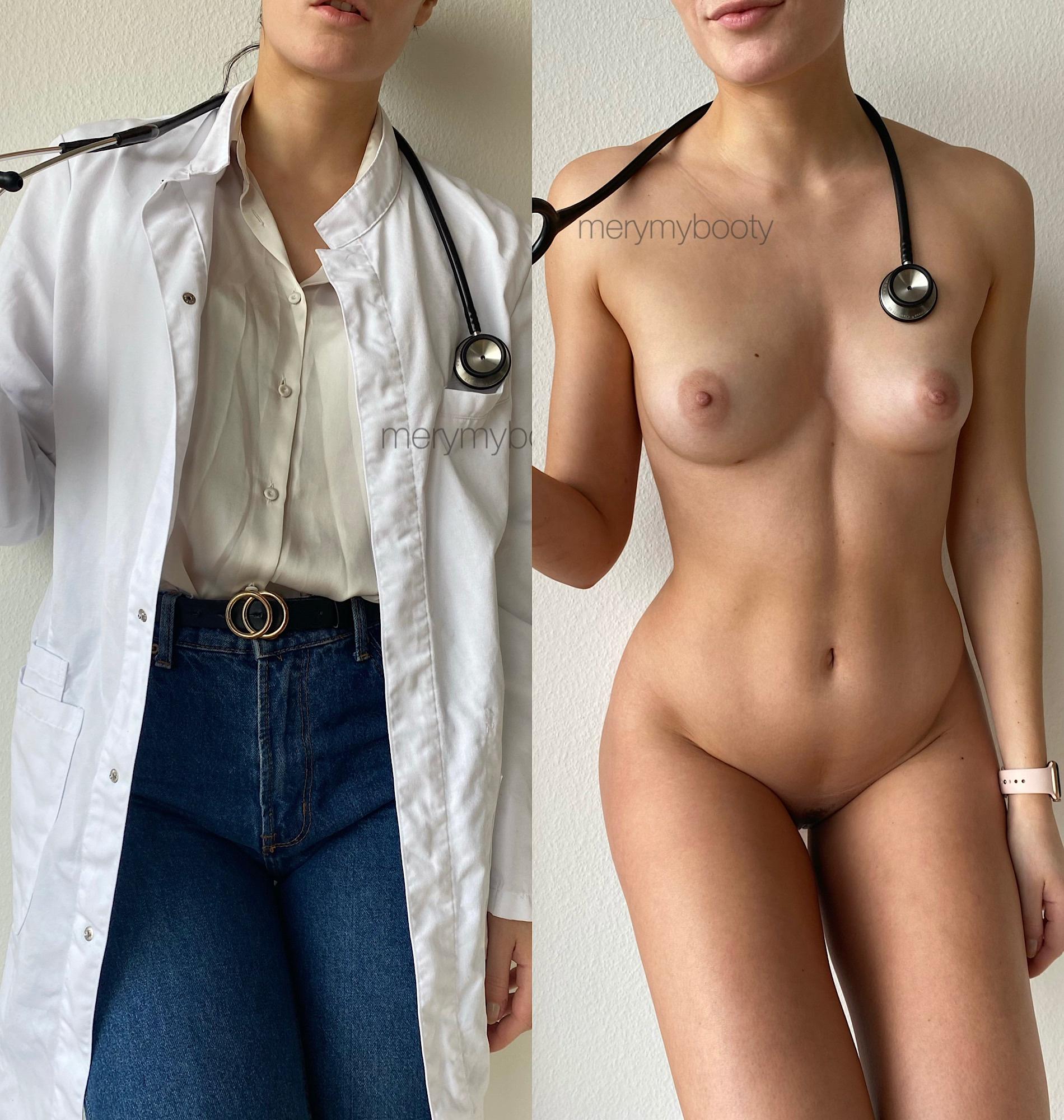 If you ever wondered how you future doc looks naked. So do you mind being my patient now ??
