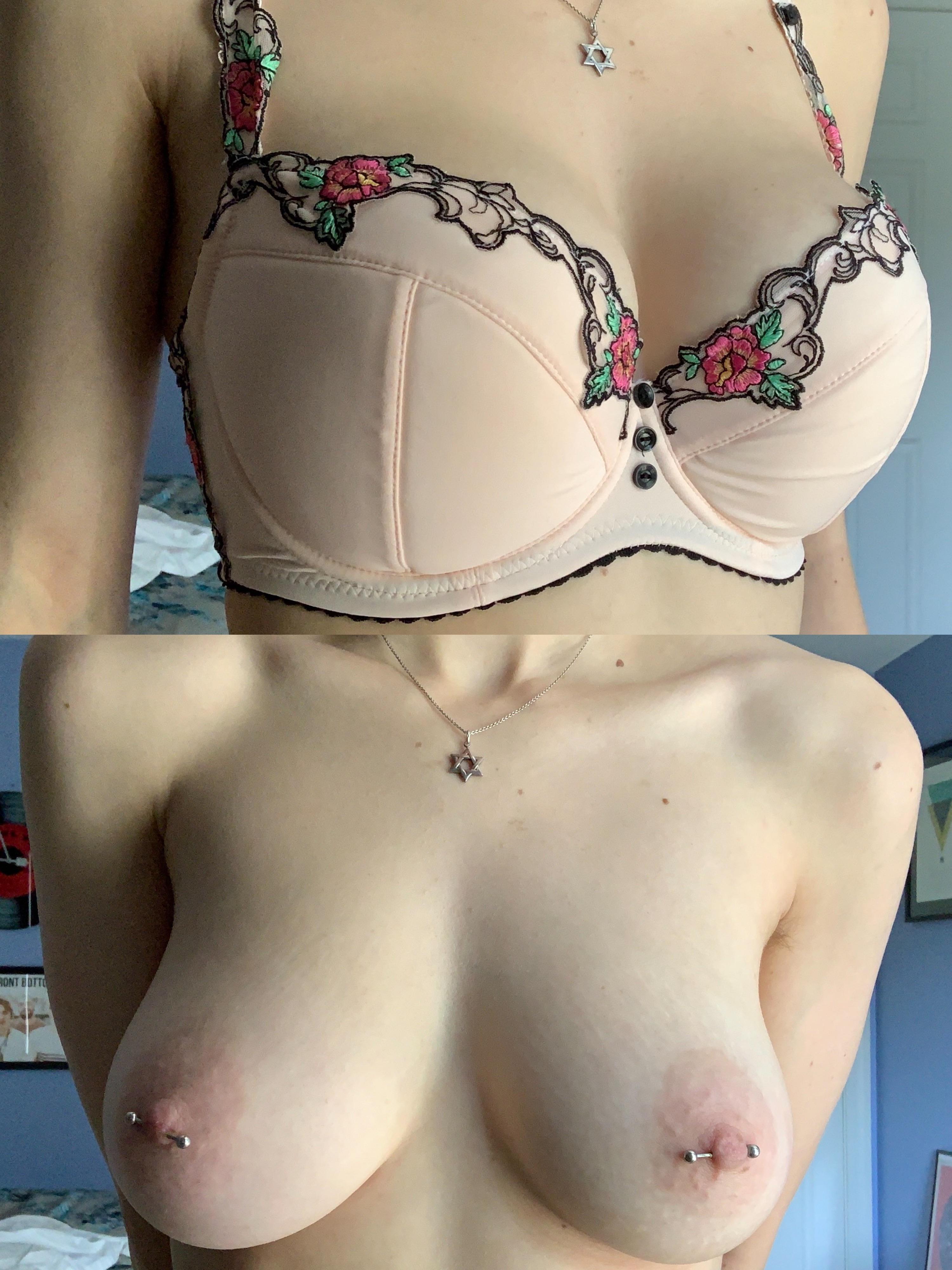 On/off with my new bra