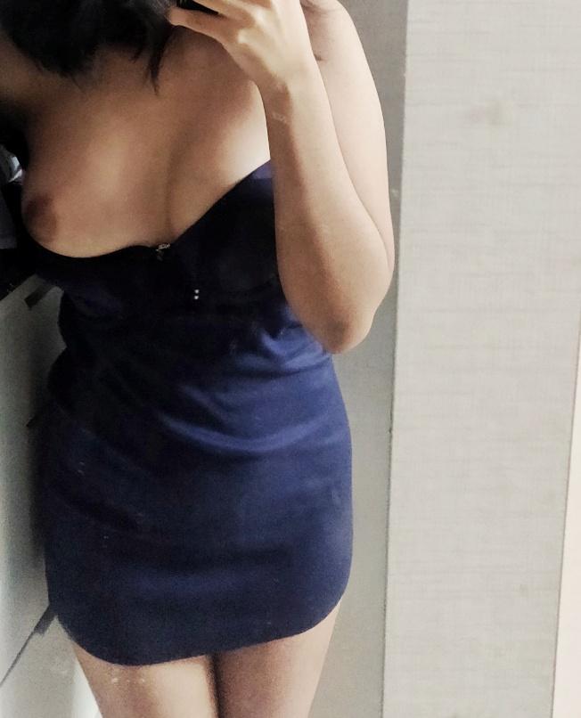 Do you like my dress or should I take it off (f)