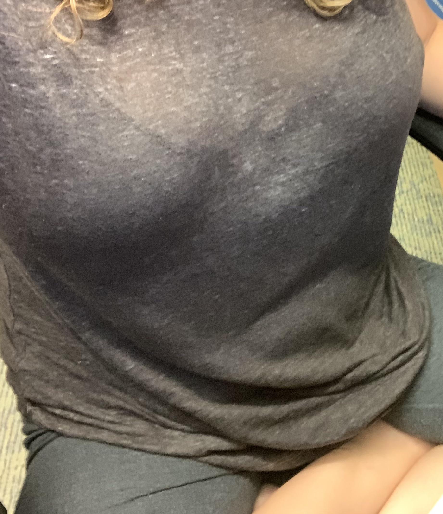 Is this too see through for work in an office? (Not very exciting, just need advice)