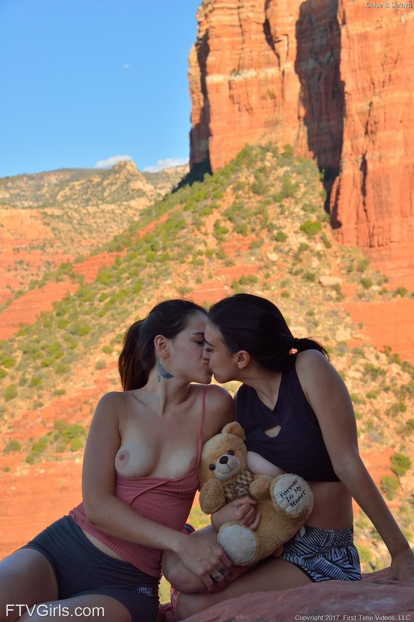 Kissing in the nature