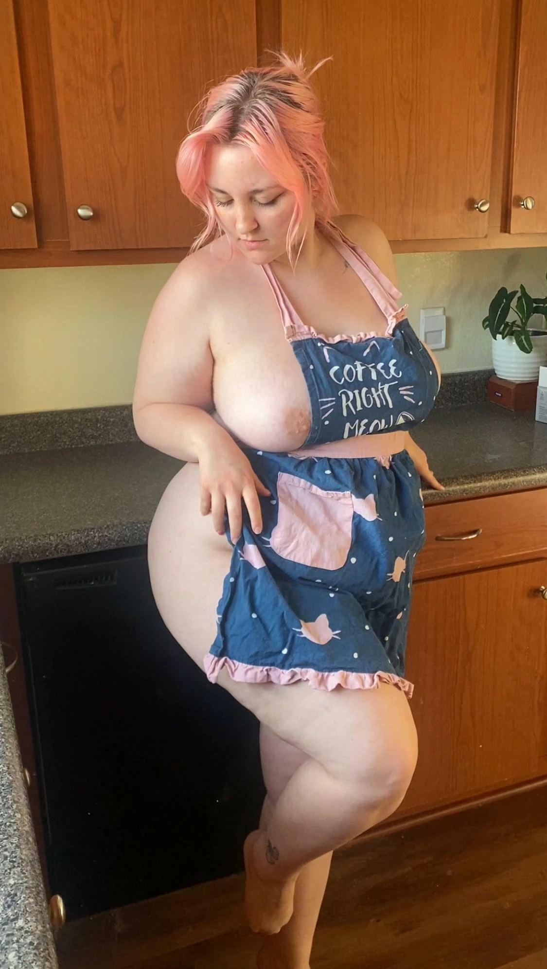 Would you fuck me in my apron?