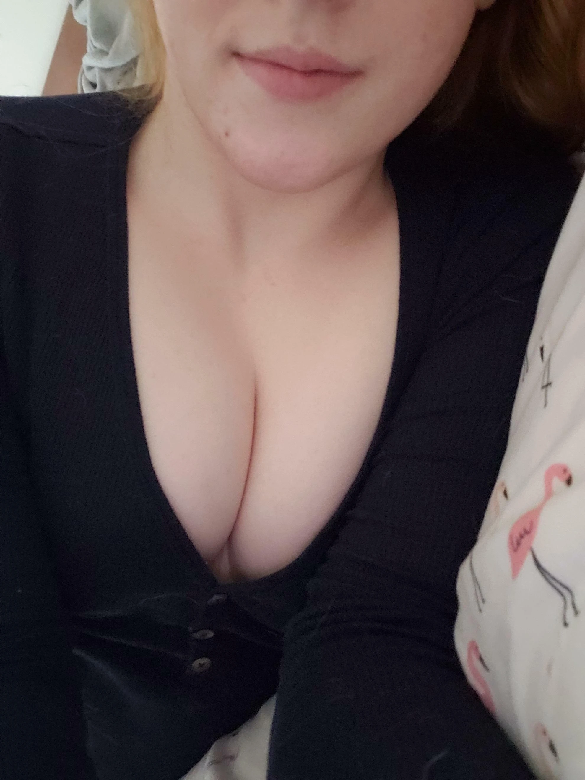 Here's my small boob cleavage