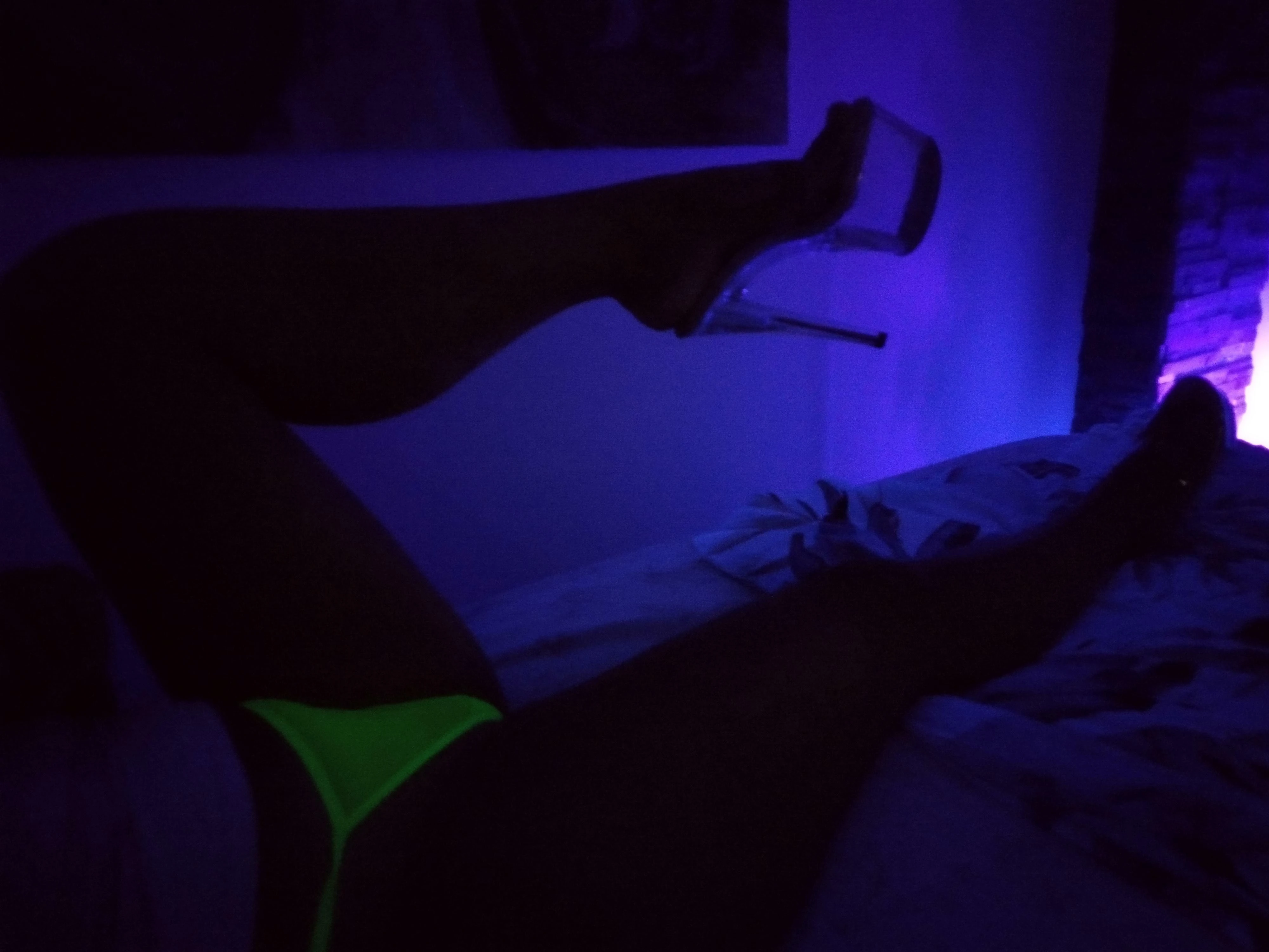 Vibrant Lingerie in Neon Hues