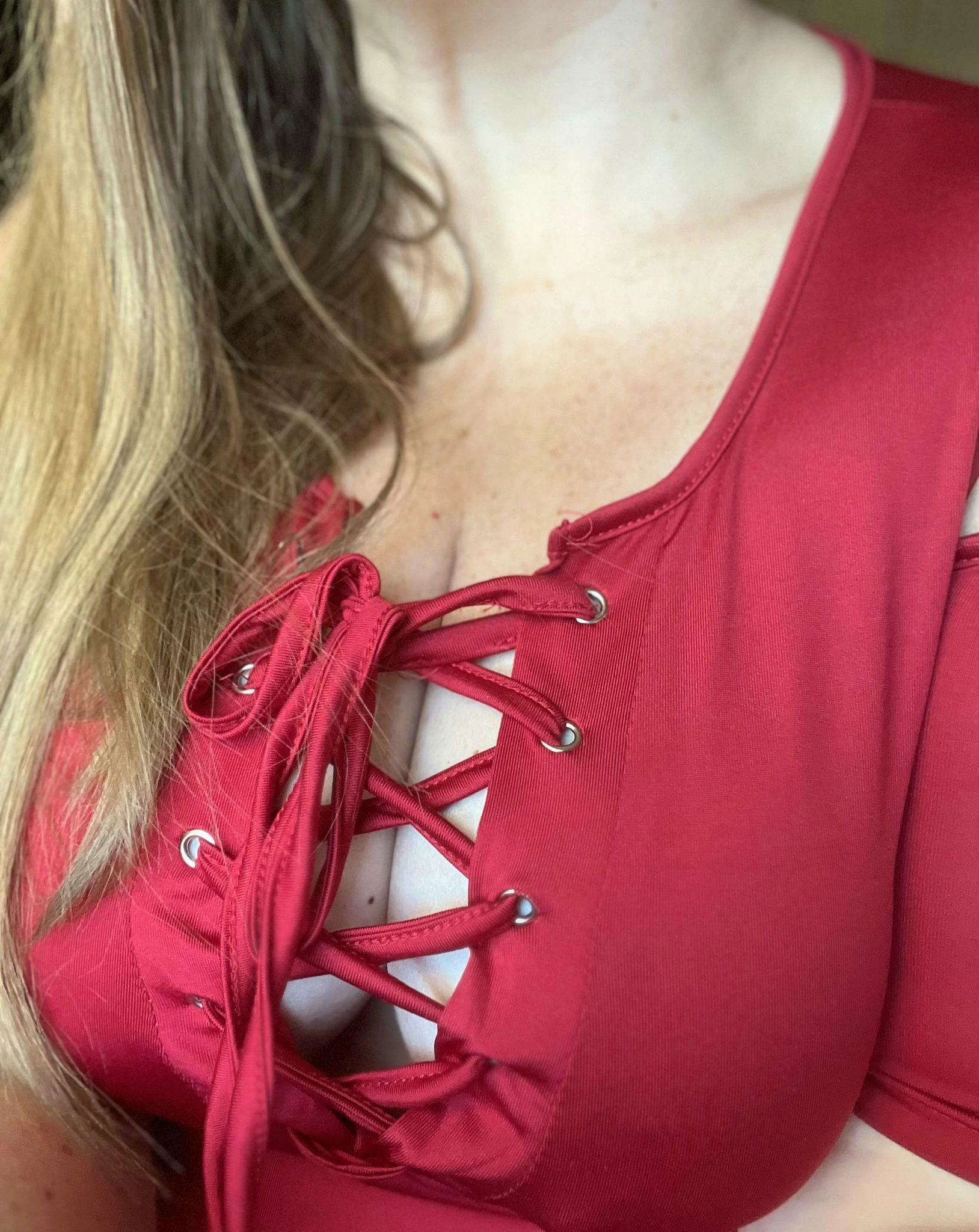 Are you a fan of laced-up tops?