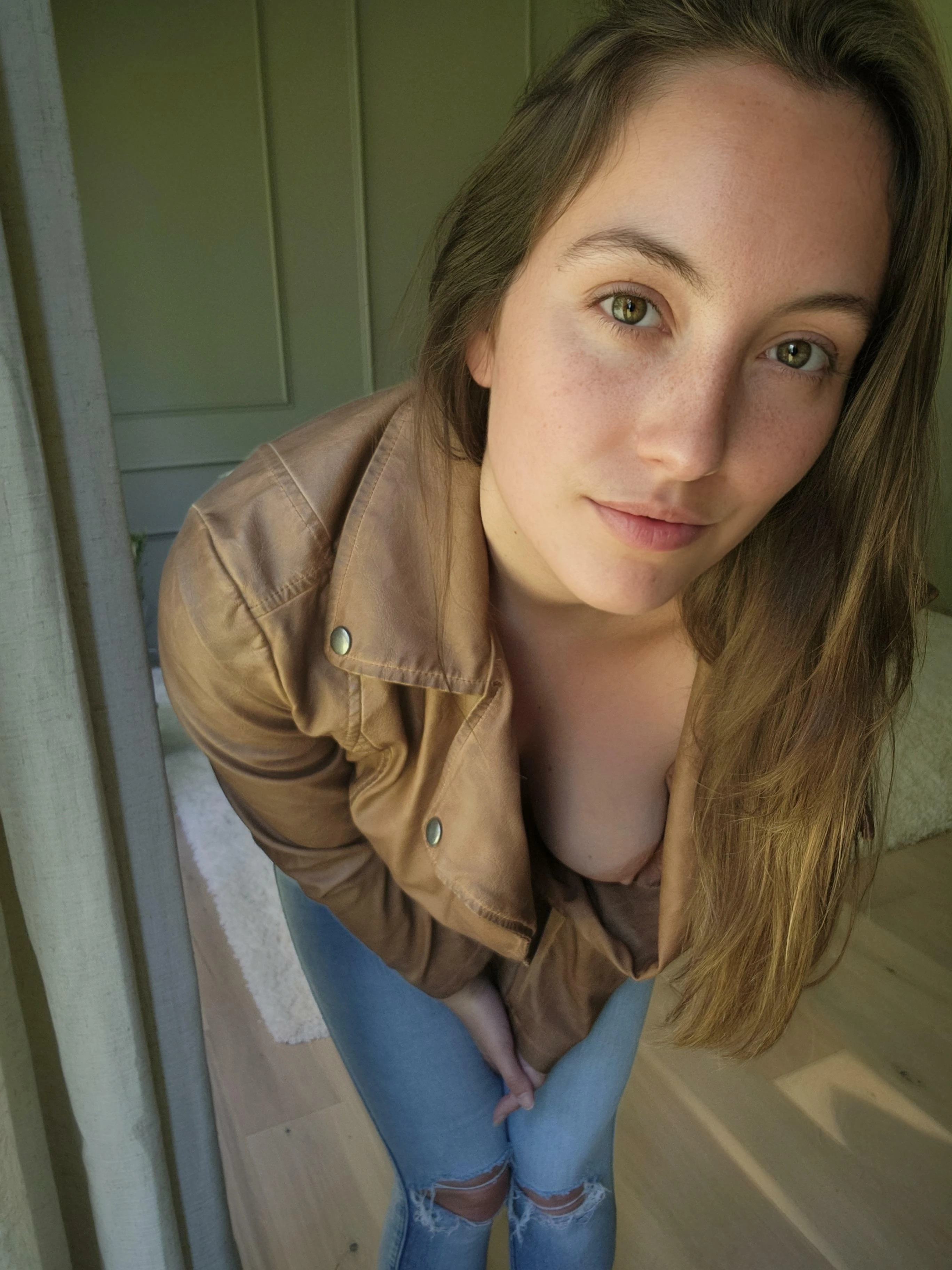 Leather jackets and wardrobe malfunctions