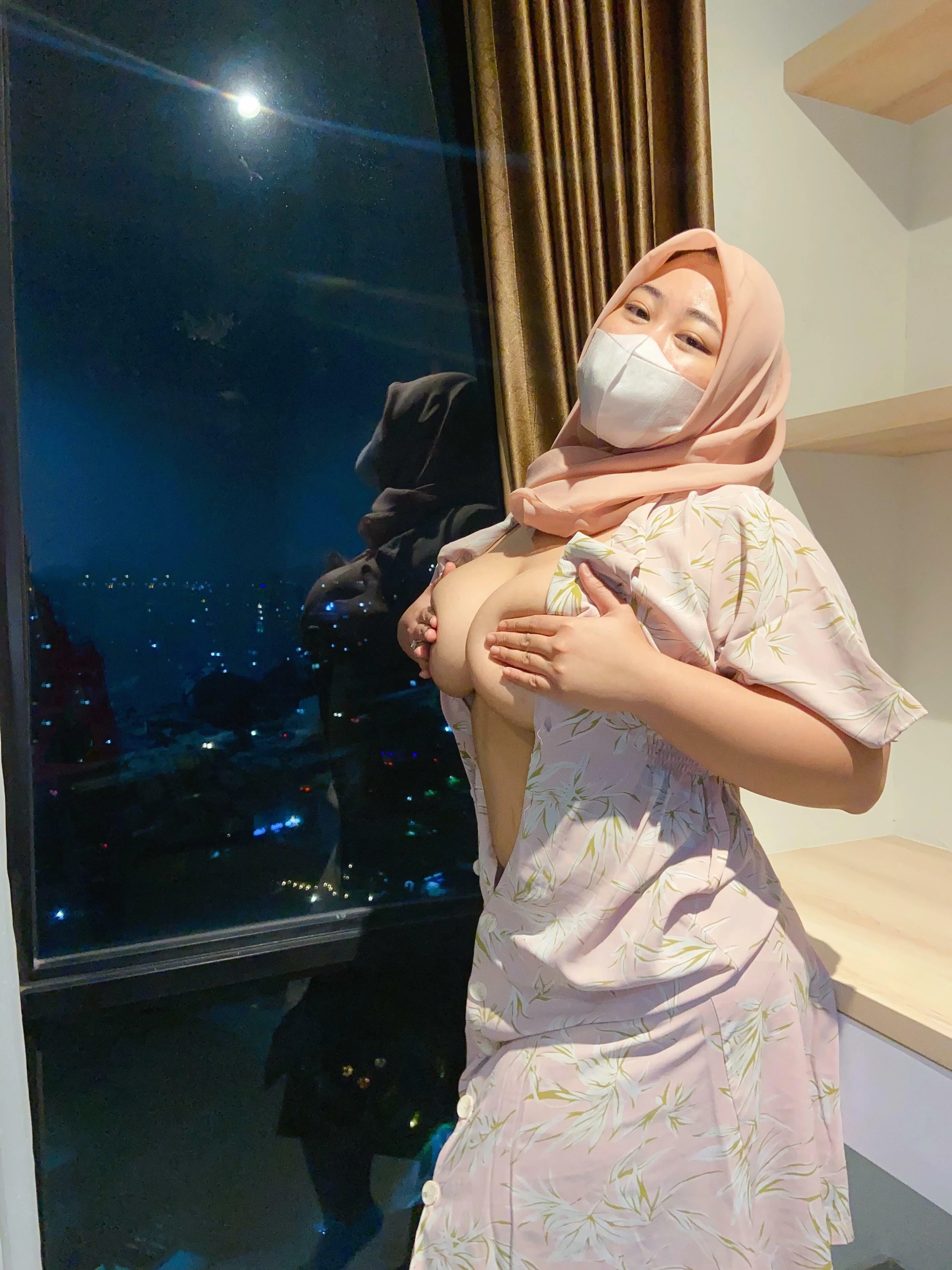 Fulfilling a Fantasy: Flashing People in My Window and Getting Pounded Against It